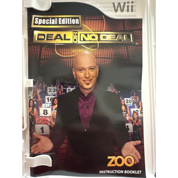 Nintendo wii Video Game, Deal or No Deal, Special Edition w/instruction Booklet - Picture 3 of 5